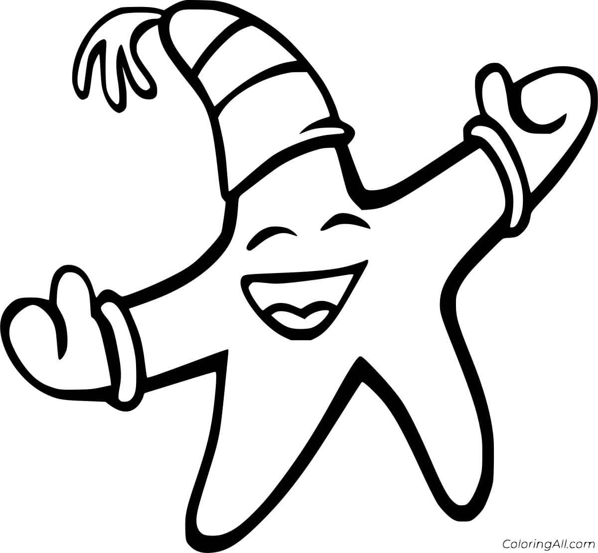 Starfish In the Hat Image