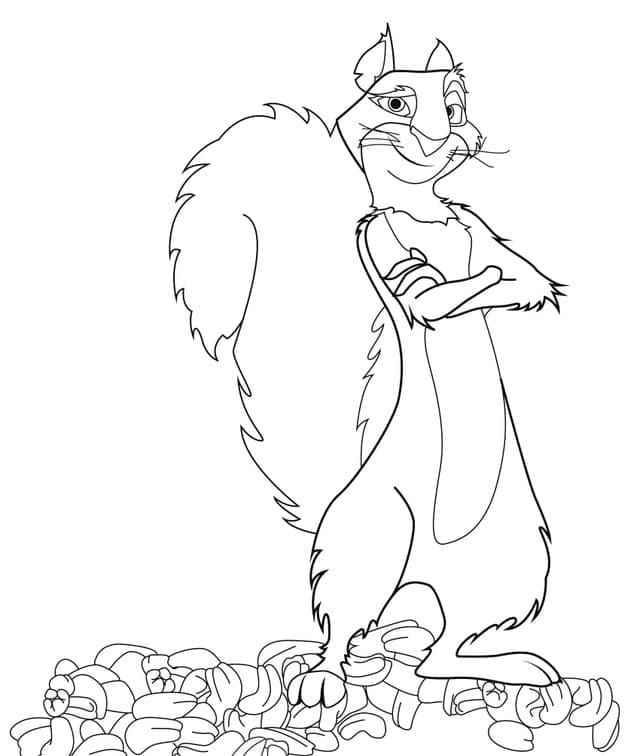 Surly Squirrel from The Nut Job Image