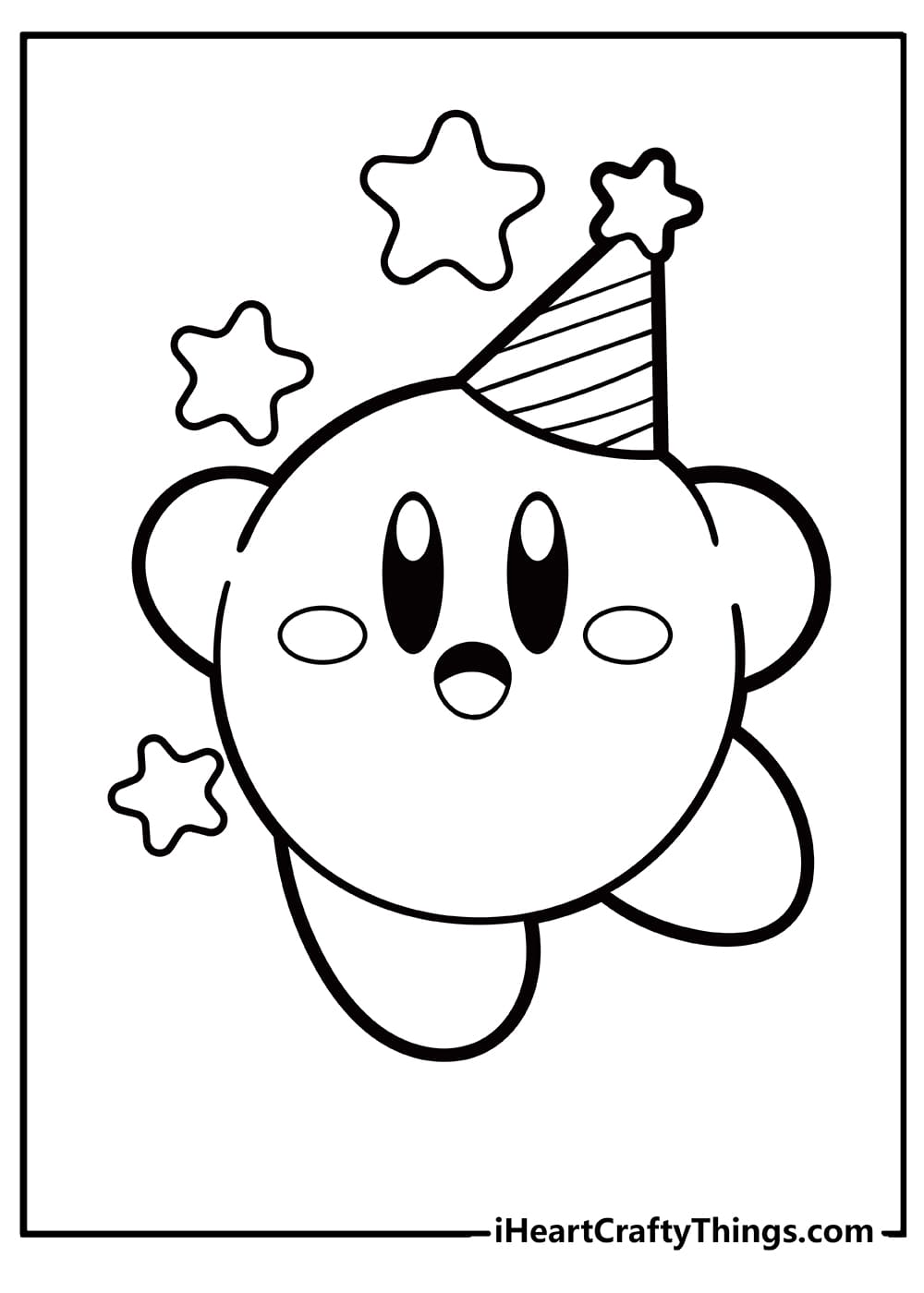 Sweet Kirby Picture For Children