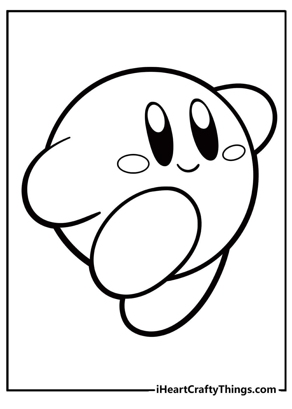 Sweet Kirby Picture For Kids