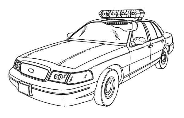 Sweet Police Car For Kids