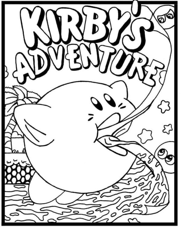 The Insatiable Fuzzy Sucks In The Stars Coloring Page