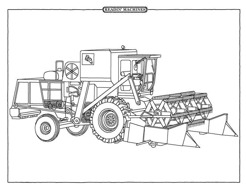 Tractor Coloring Pages For Free