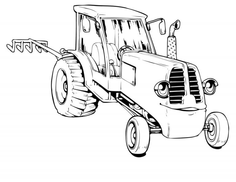 Tractor Coloring Pages Online