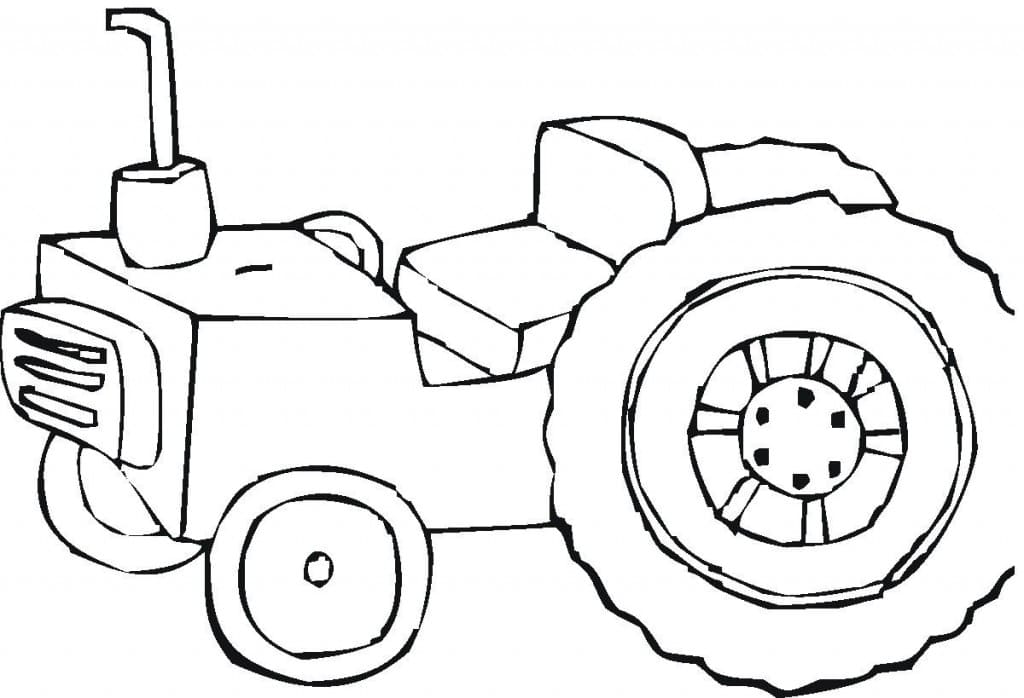 Tractor Coloring Pages Pictures