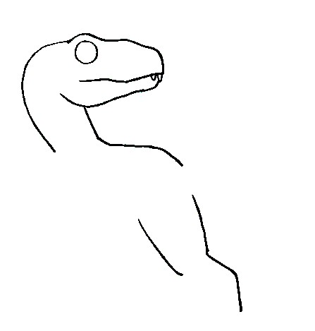 Velociraptor-Drawing-2
