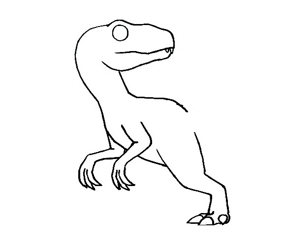 Velociraptor-Drawing-5