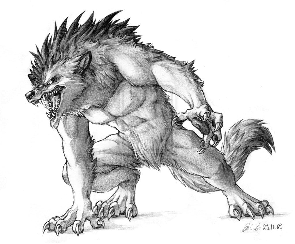 Werewolf Image To Print