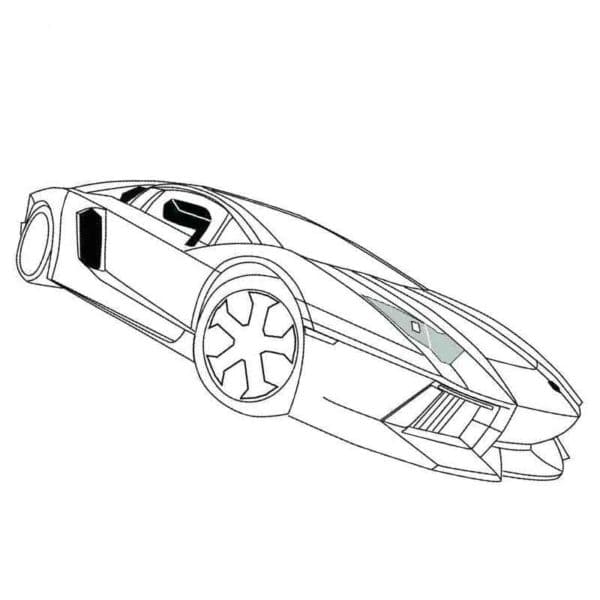 Would You Like Such A Car Or Yourself Coloring Page
