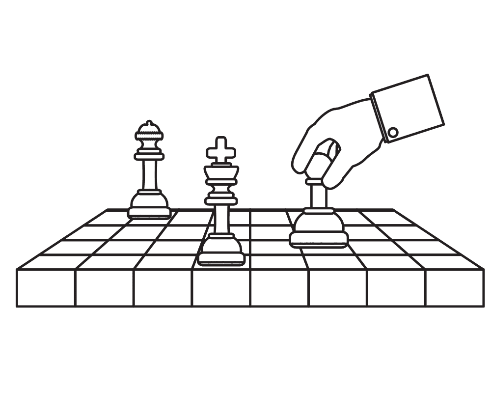 A Game Of Chess Coloring Page