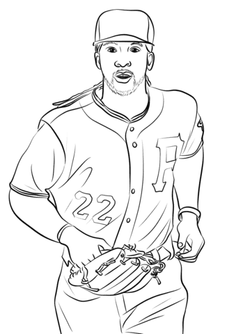 Andrew McCutchen Coloring Page