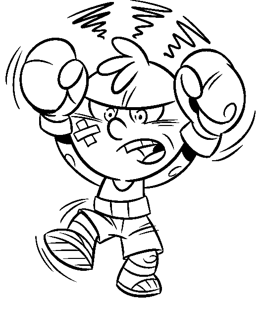Angry Boxer