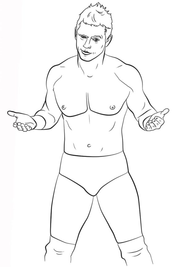 Authoritative Handsome Coloring Page