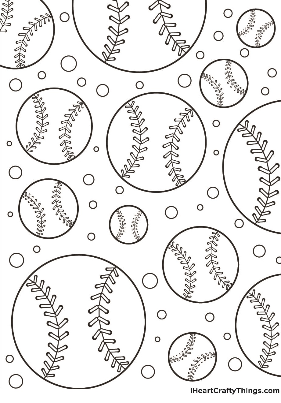 Baseball Player To Print Coloring Page