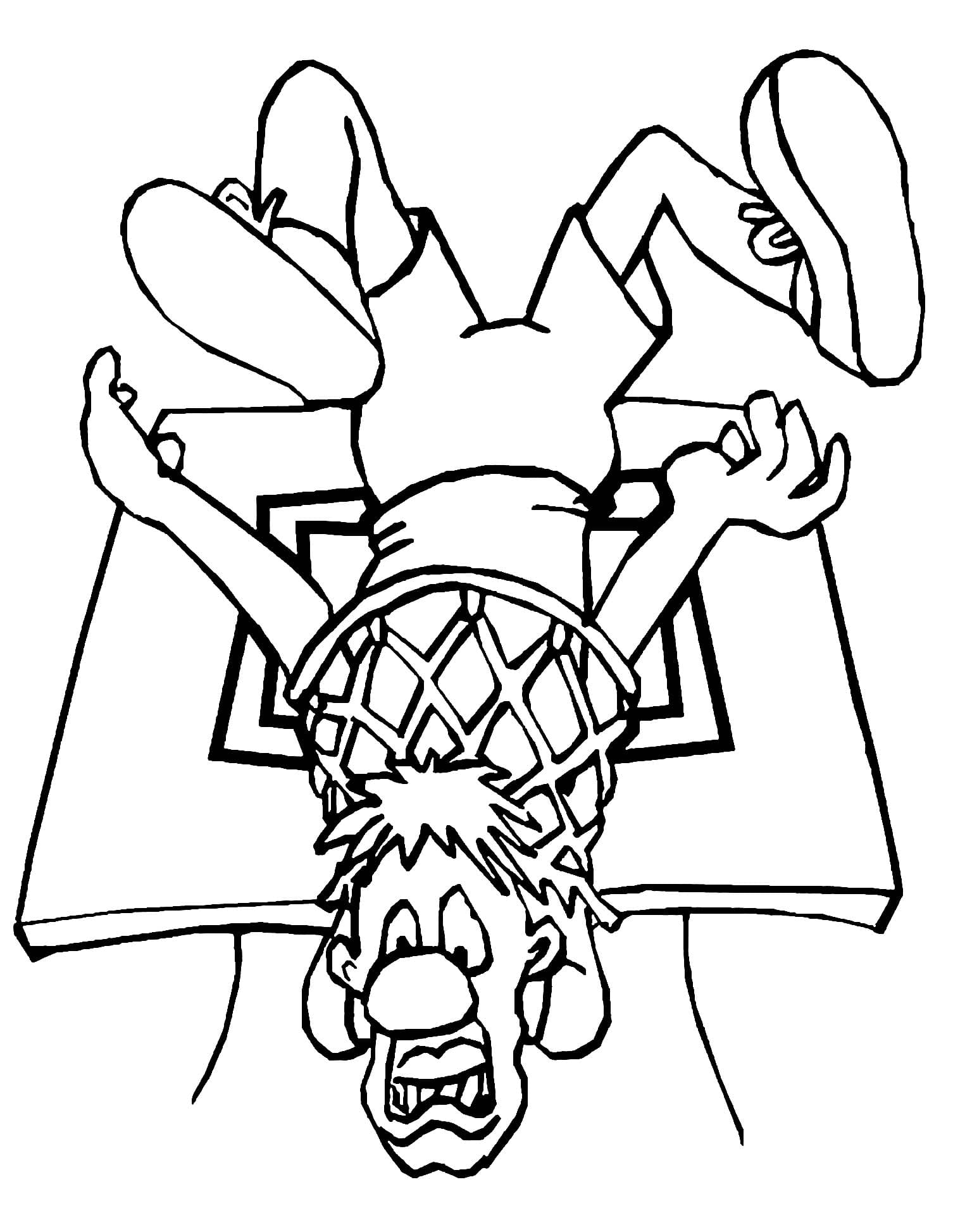 Basketball Free To Color For Kids Coloring Page
