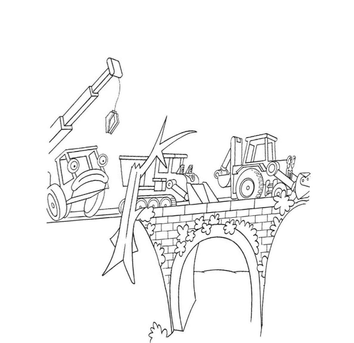 Bob The Builder Coloring Page