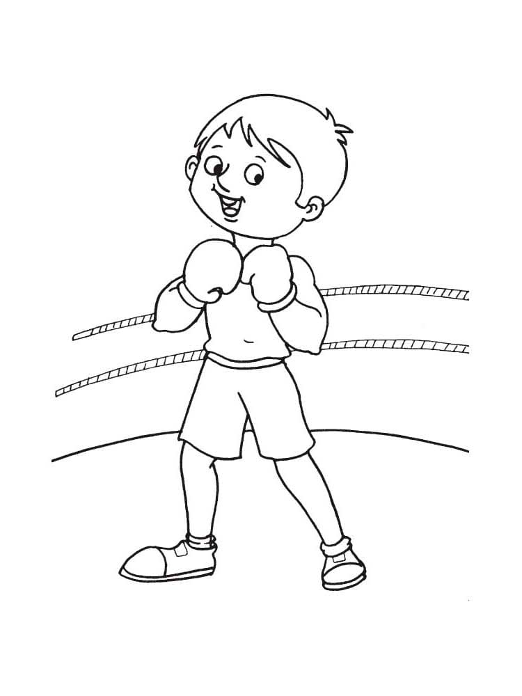 Boy Boxing