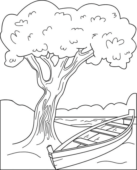 Canoe Image For Kids