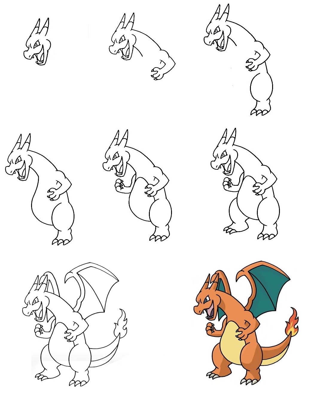 Charizard-Drawing