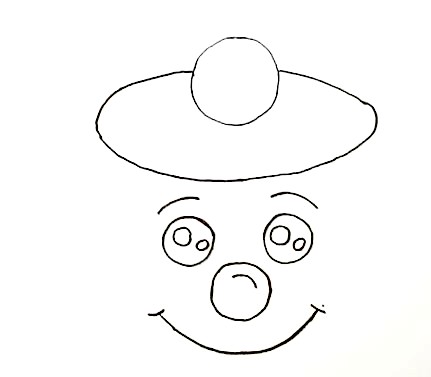 Clown-Face-Drawing-3