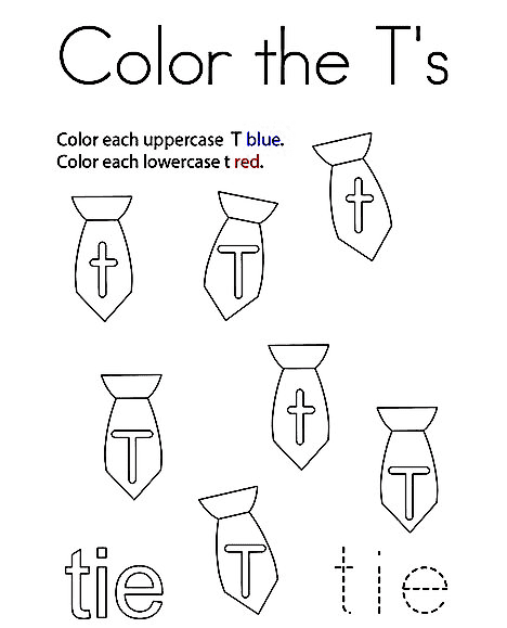 Color The T’s