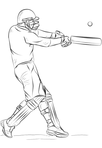 Cricket Player Image For Kids
