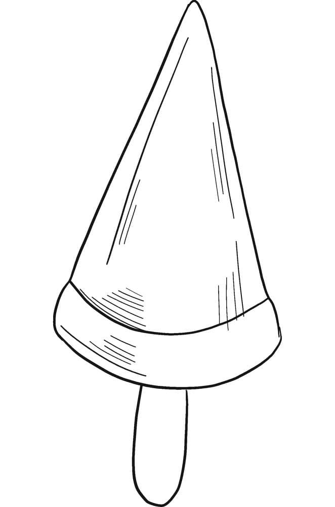 Cute Popsicle Picture Coloring Page