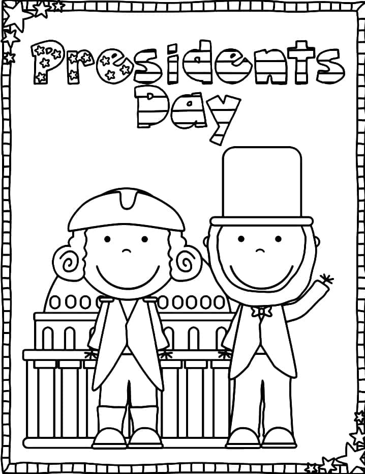 Cute Presidents Day Printable