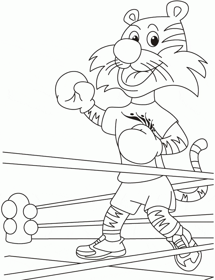 Dog Coloring Pages Boxer