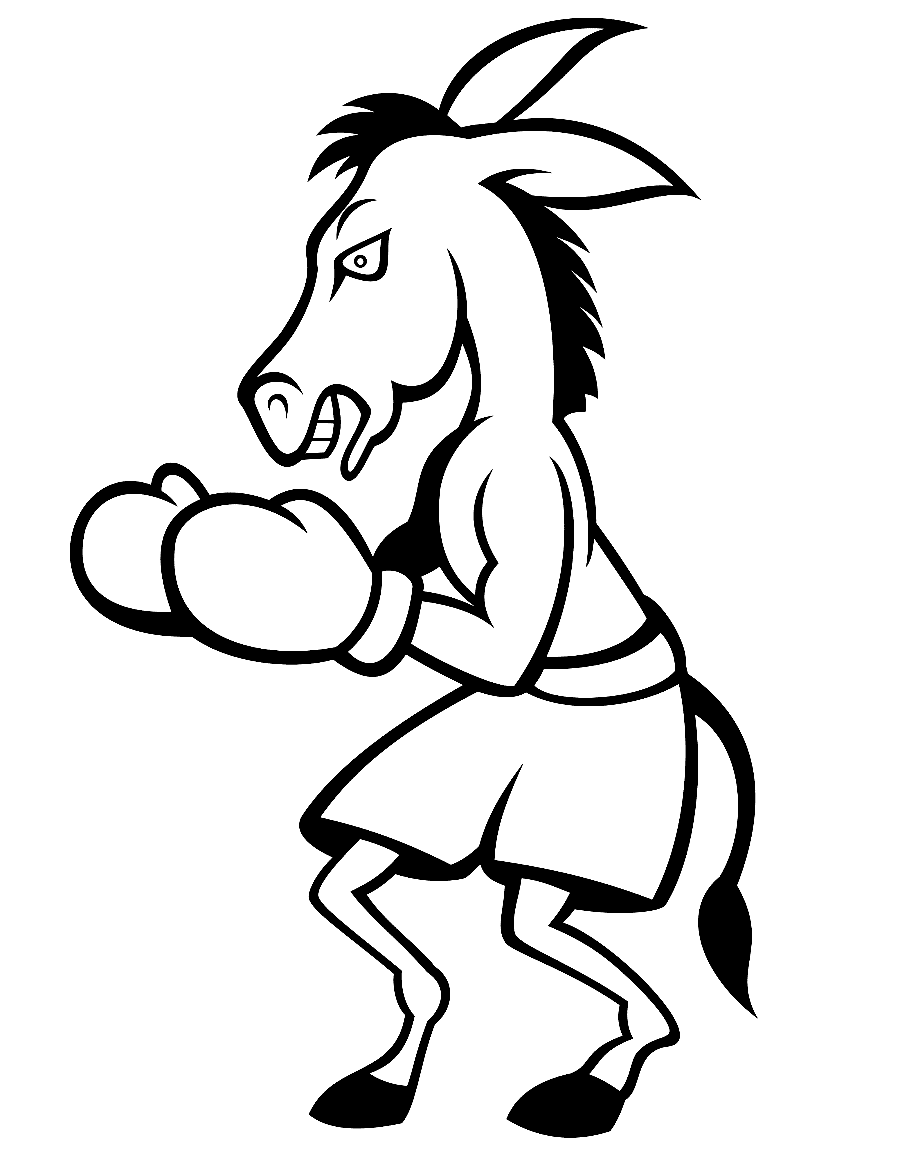 Donkey Boxer For Kids