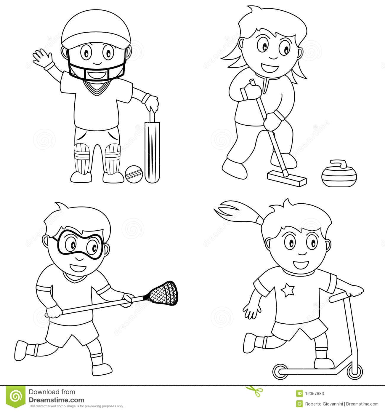 Drawing Sport For Kids