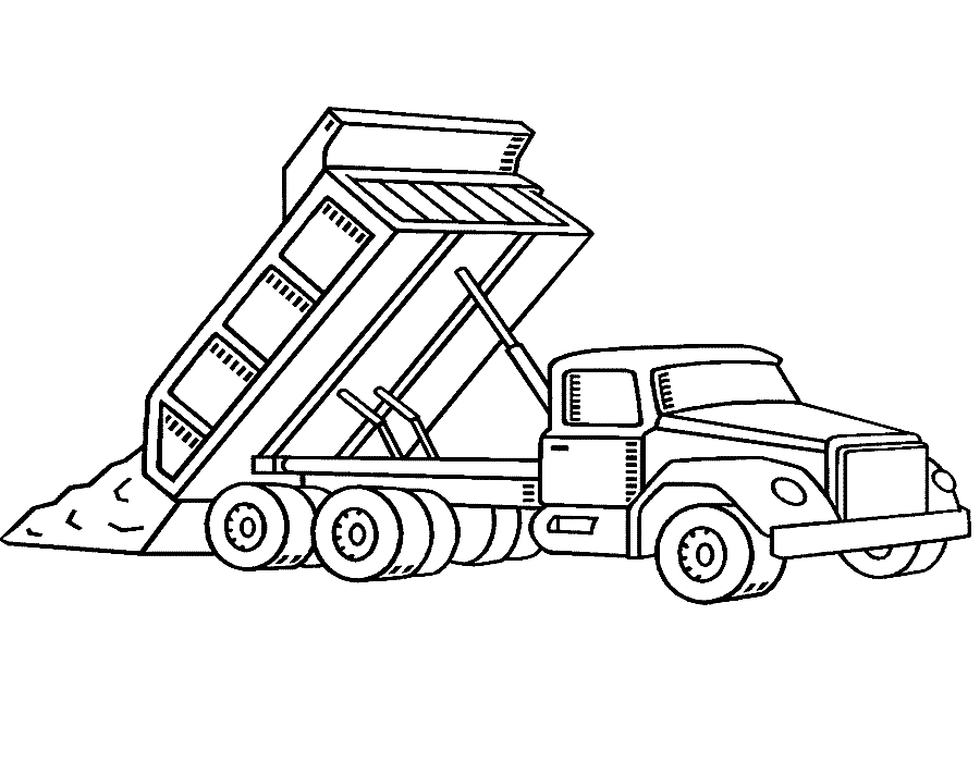 Dump Truck To Print