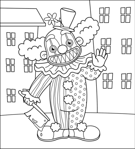 Evil Clown Image