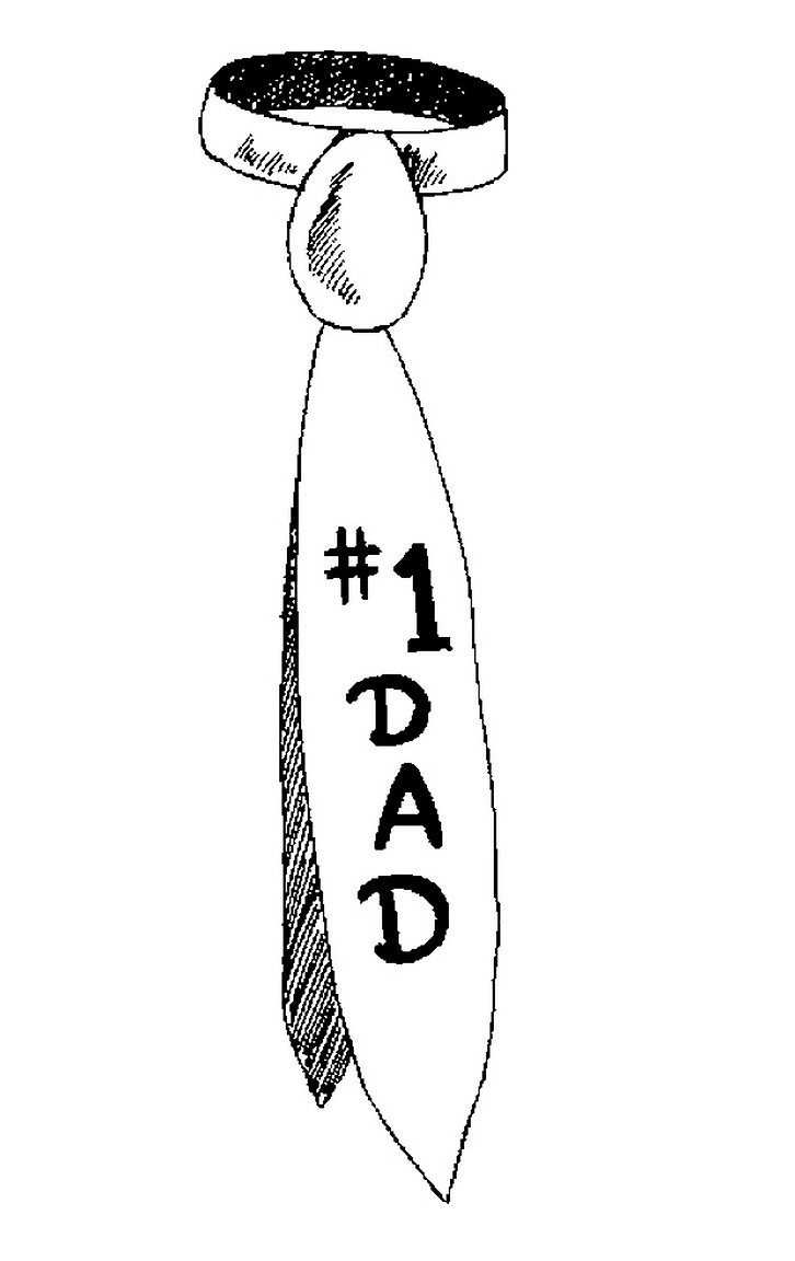 Father Day Painting Number 1 Dad Coloring Page