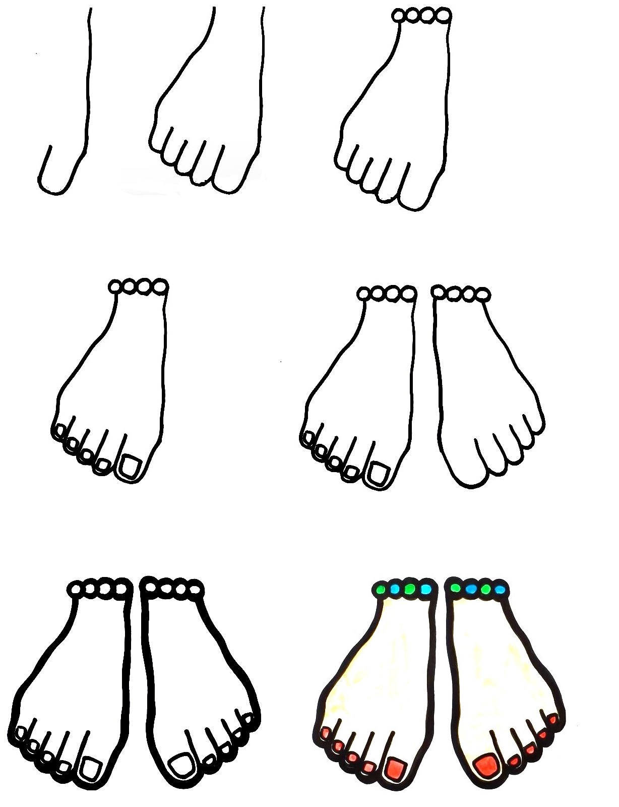 Feet-Drawing