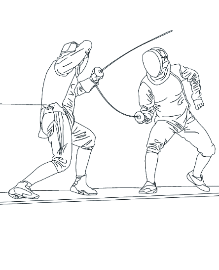 Fencing Fighting Image