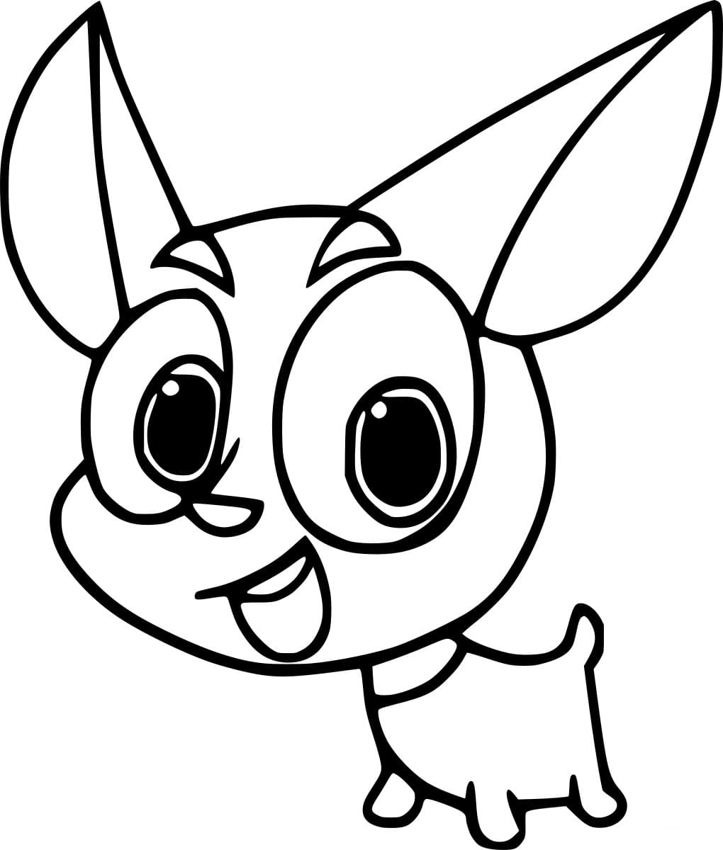 Funny Baby Chihuahua Coloring Page