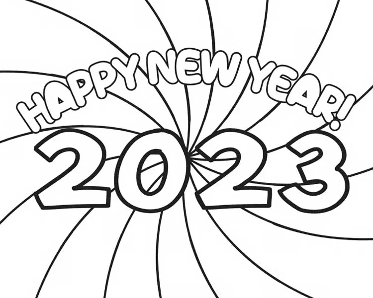 Happy New Year 2023 Picture For Kids