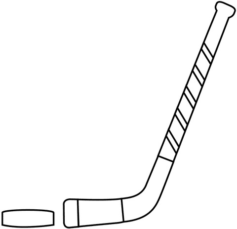 Ice Hockey Emoji Image For Children