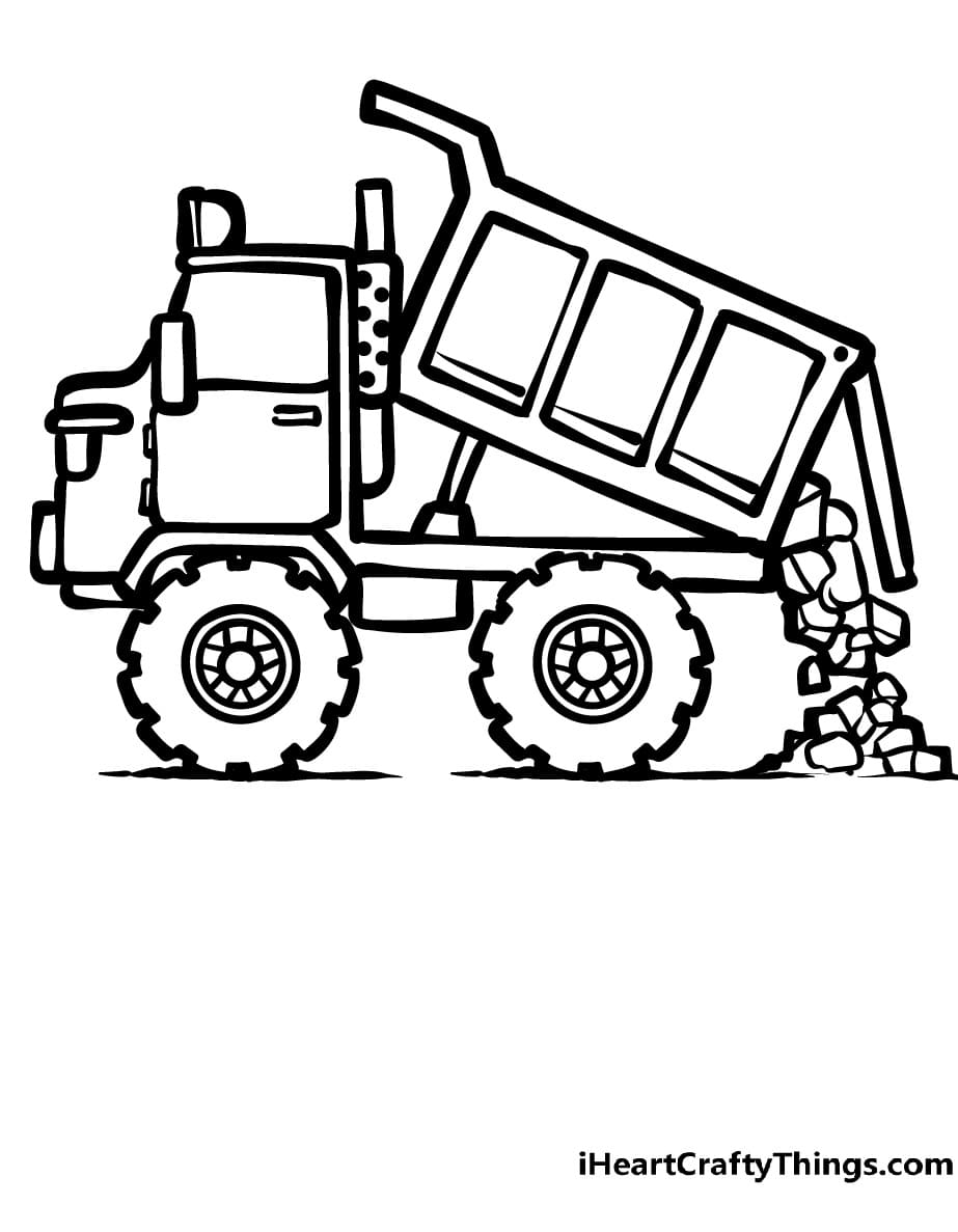 Image Dump Truck For Kids