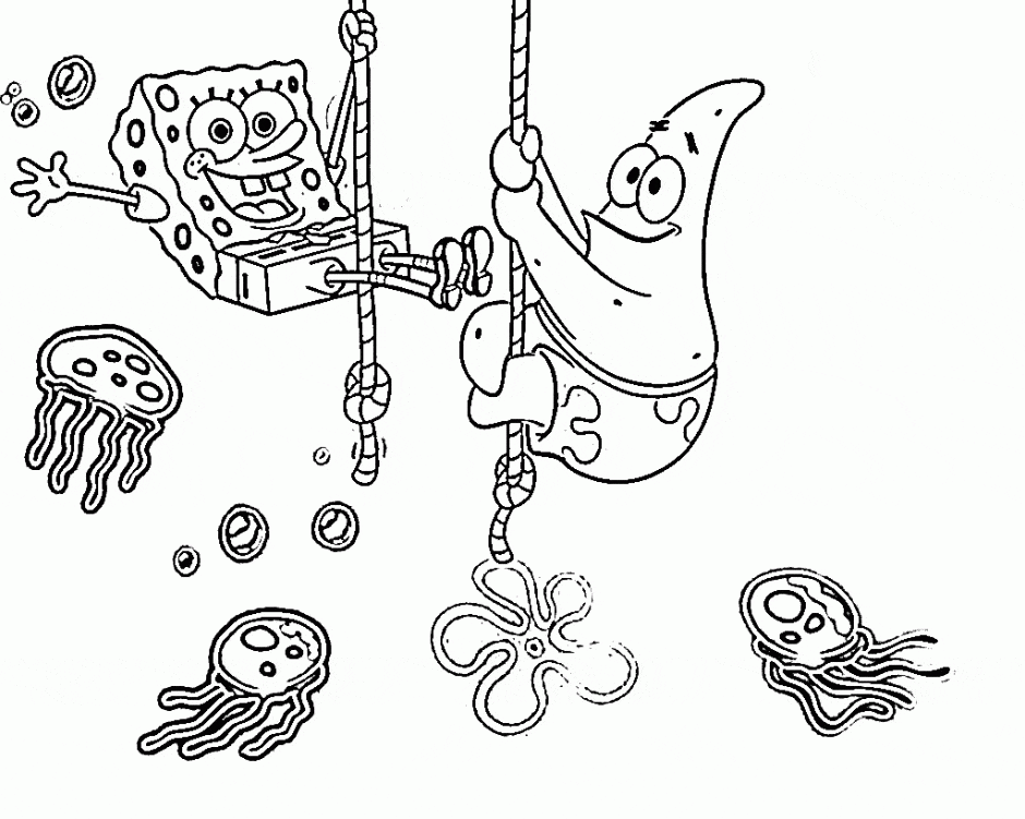 Image For Jellyfish For Kids Coloring Page