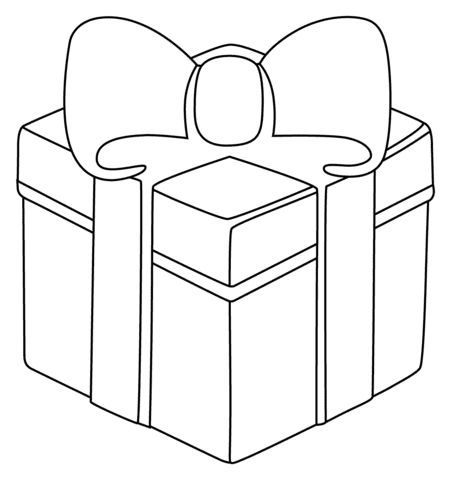 Image Of Wrapped Gift Emoji