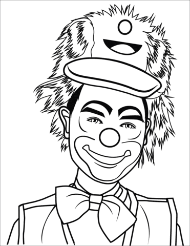 Image Smiling Clown For Kids