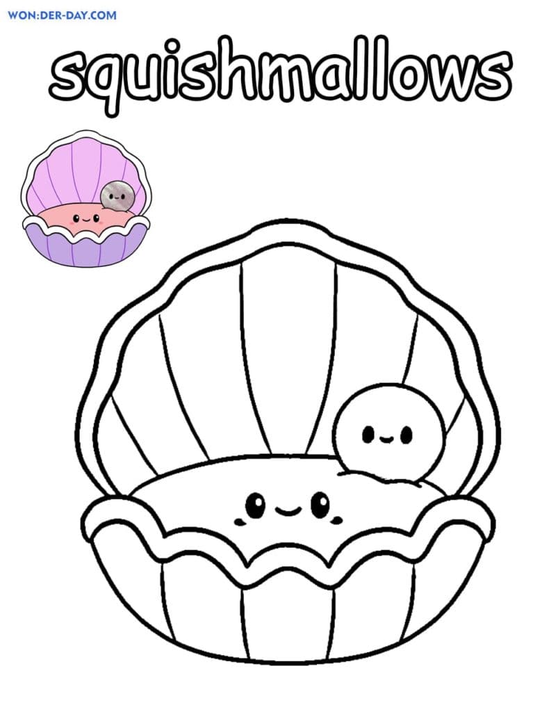 Image Squishmallows Coloring Page