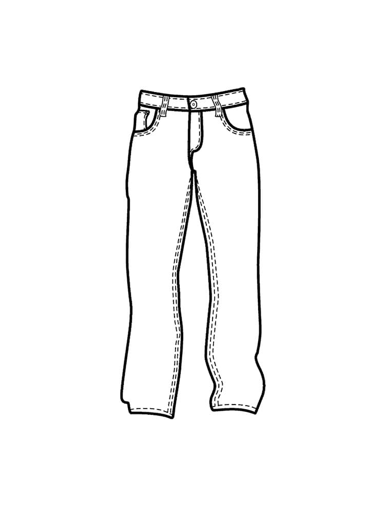 Jeans Drawing