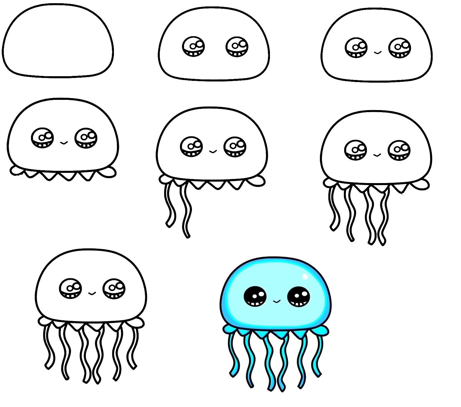 Jellyfish-Drawing