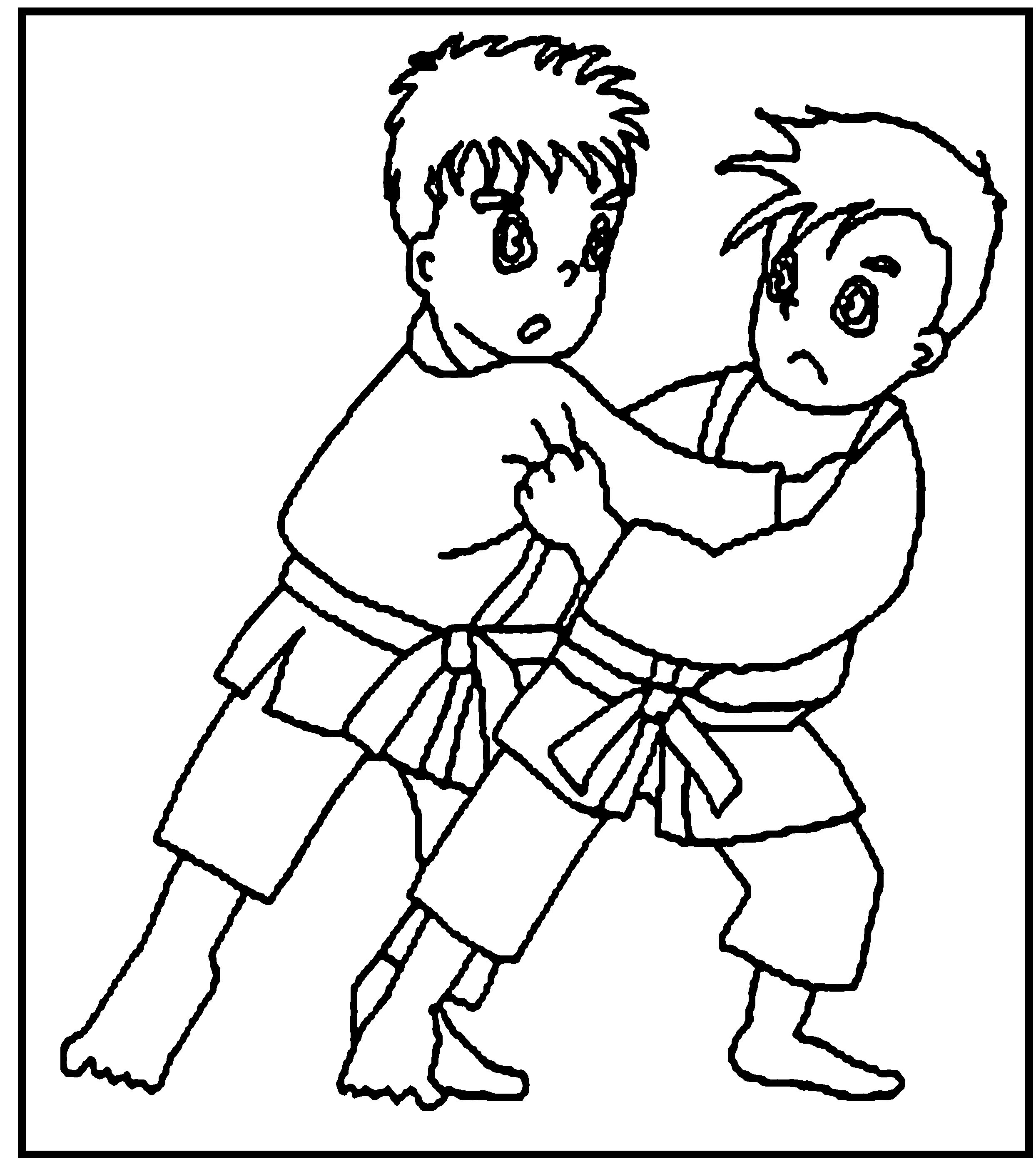 Karate Sweet Picture For Kids