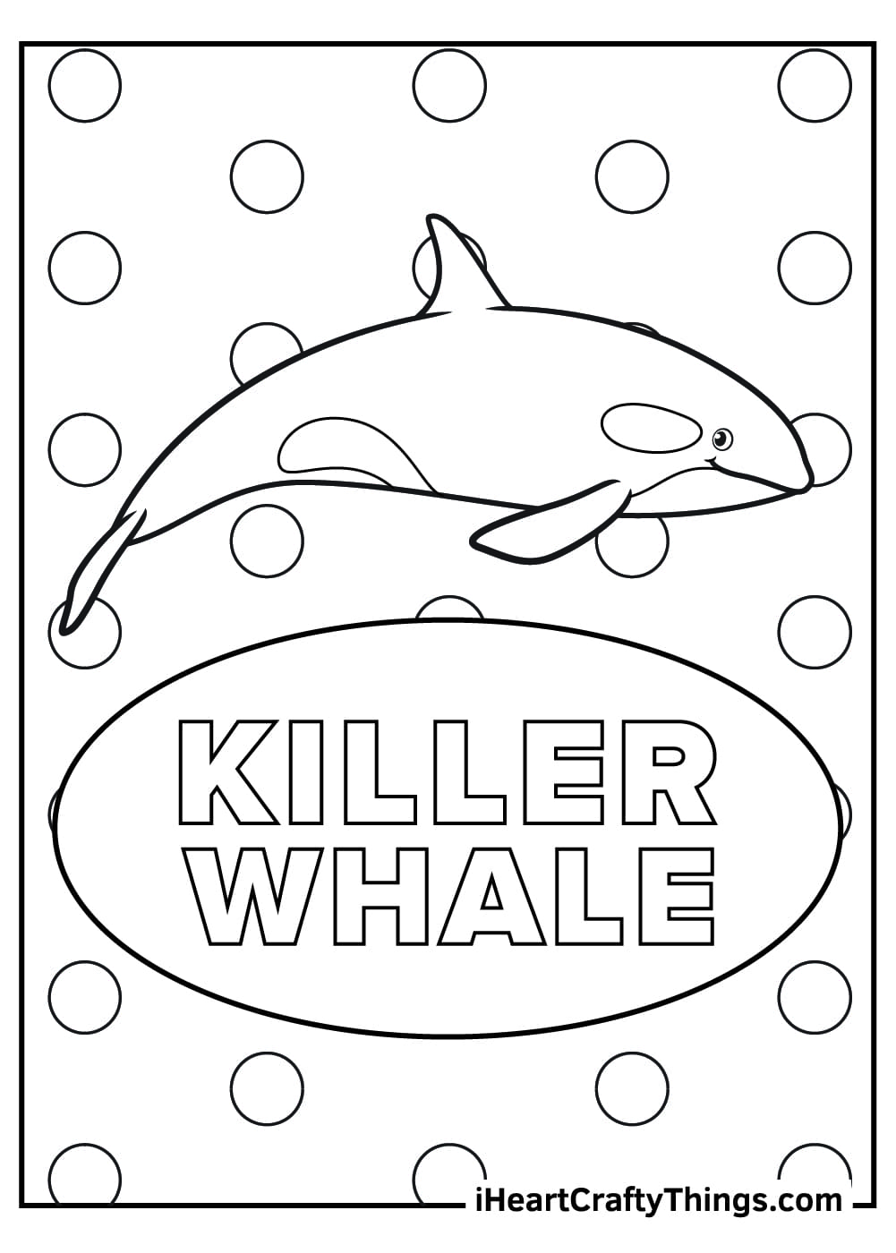 Killer Whale Cute Image For Kids