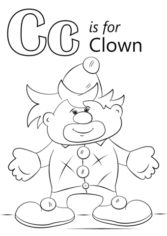Letter C Is for Clown