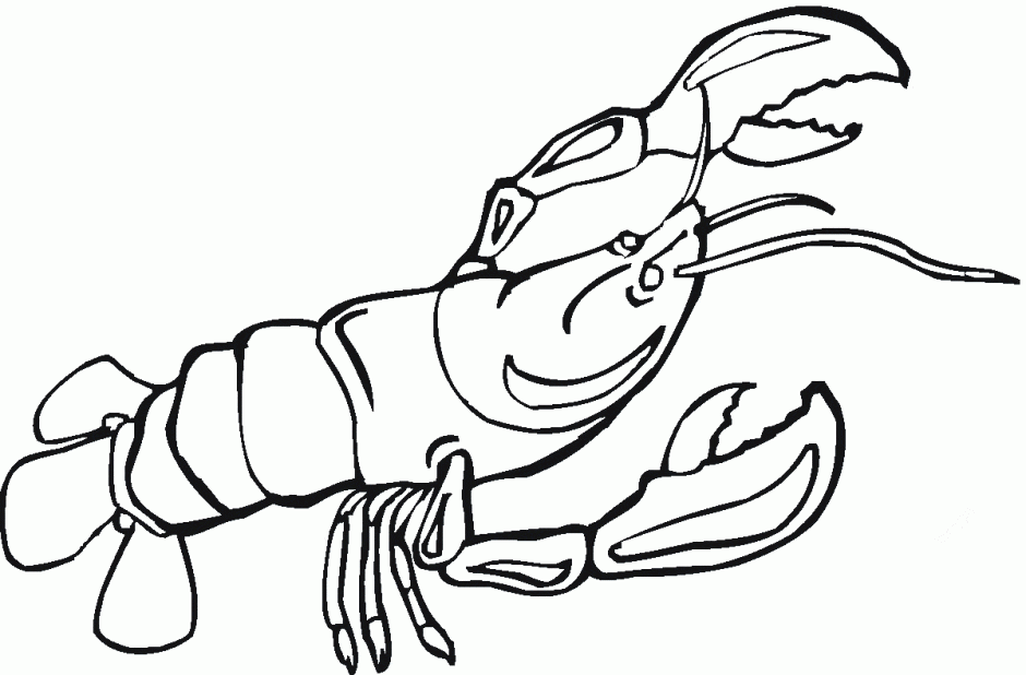 Lobster Coloring Sheets
